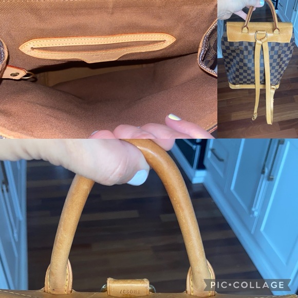 LOUIS VUITTON BACKPACK DAMIER EBENE - Picture 11 of 17